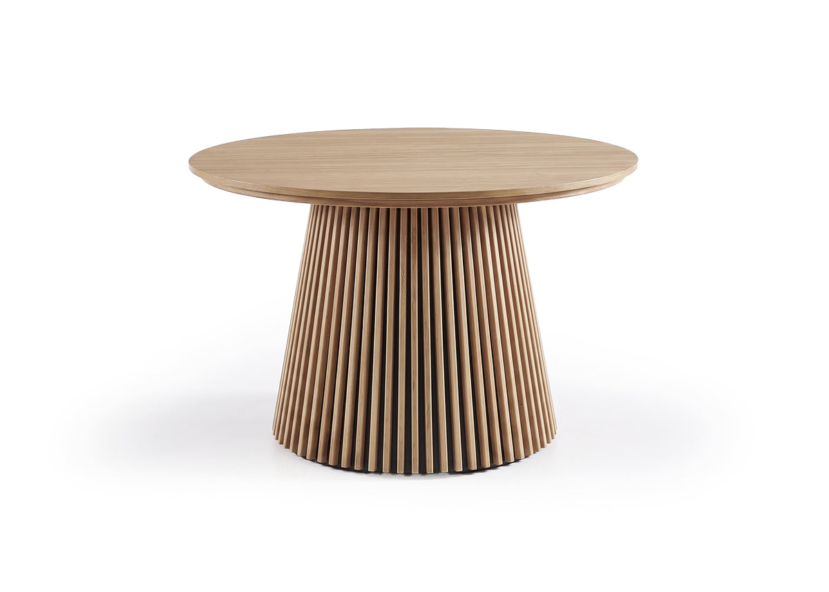 Mesa Redonda Extensible Grecia 200cm + 4 Sillas
