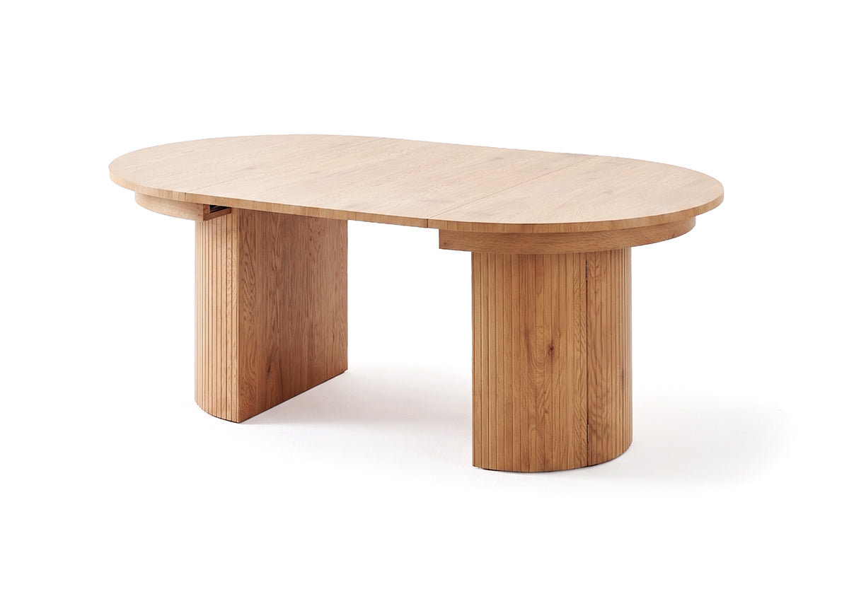 Mesa Redonda Extensible Cali 200cm + 4 Sillas