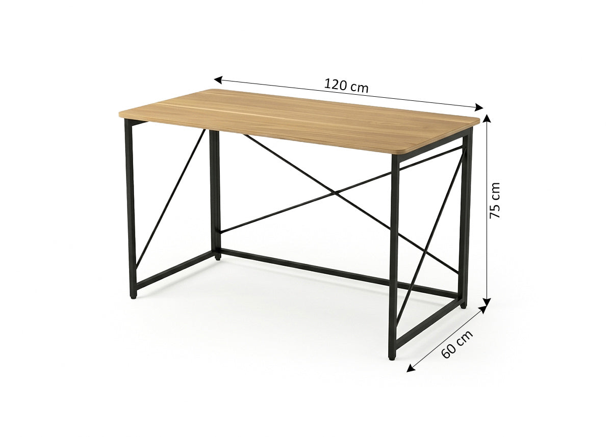Mesa de Escritorio Estilo Industrial Mika