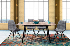 Table extensible en verre trempé Remudas. Salle à manger ou cuisine