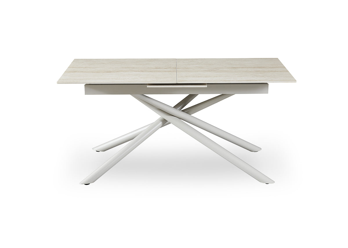 Mesa Extensible Tamar con Acabado Natural 160cm a 200cm. Comedor o Cocina