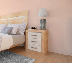 Table de nuit Kiara 3 tiroirs