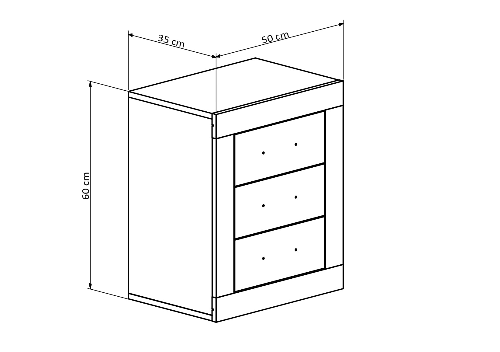 Tête de lit double Kiara + 2 tables de nuit