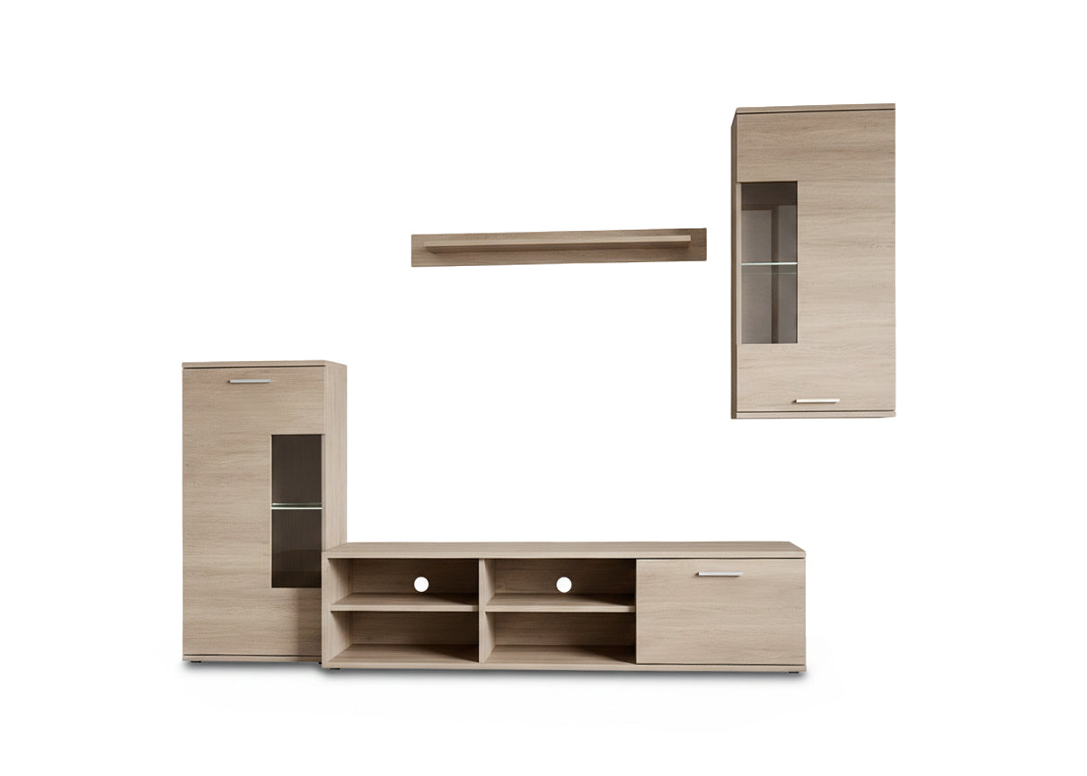 Conjunto Mueble de Salon Airam, Sonoma