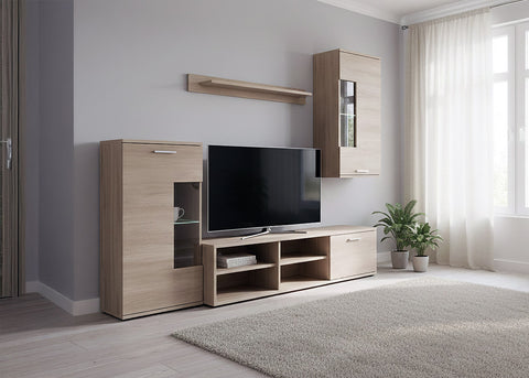 Conjunto Mueble de Salon Airam, Sonoma