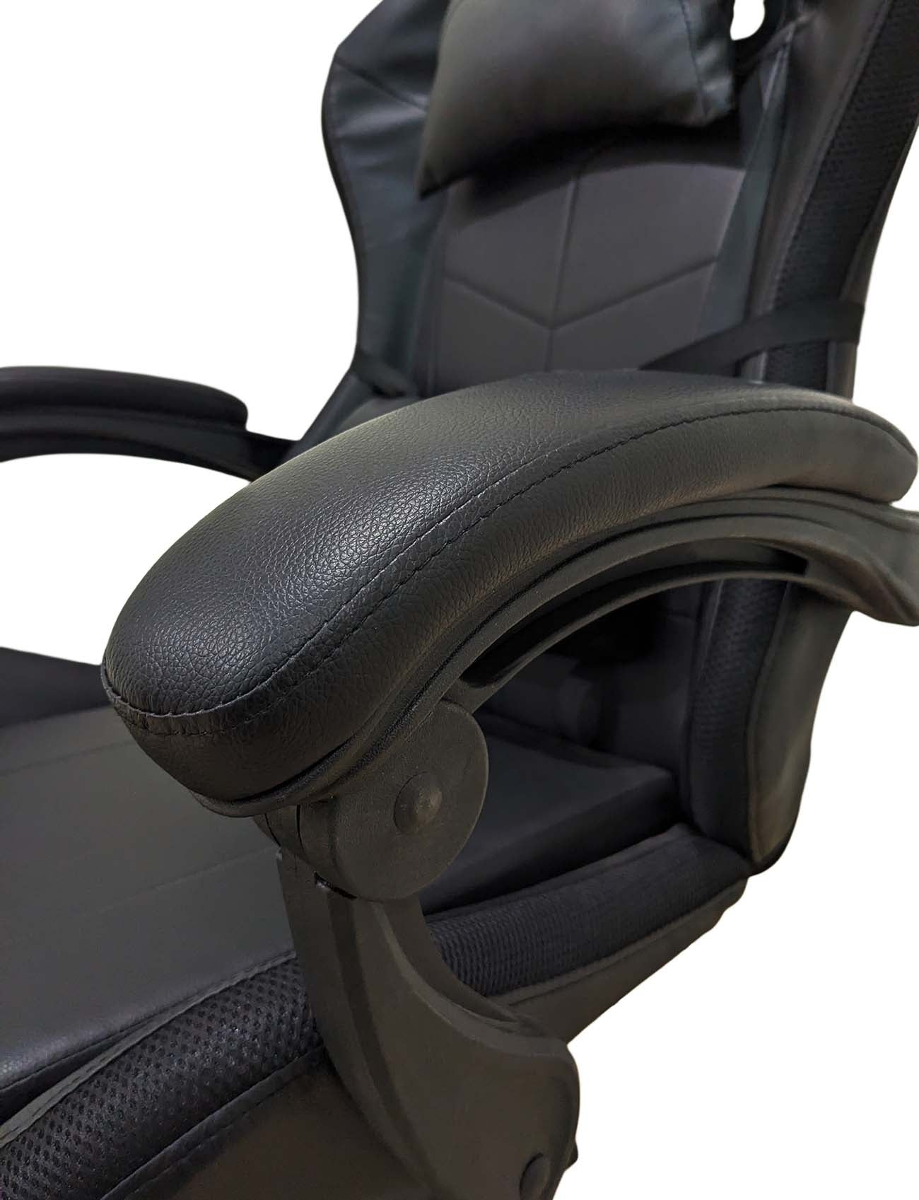 Silla Gaming Ergonomica y Giratoria YN con Luces LED