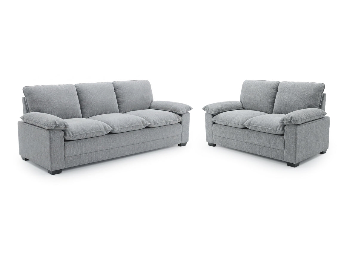 Conjunto de Sofas 3+2 Plazas Noon Gris