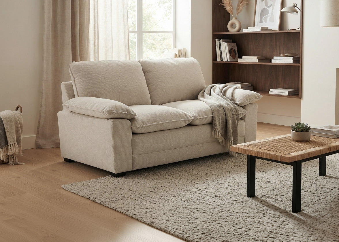 Sofa 2 Plazas Noon 143cm Beige