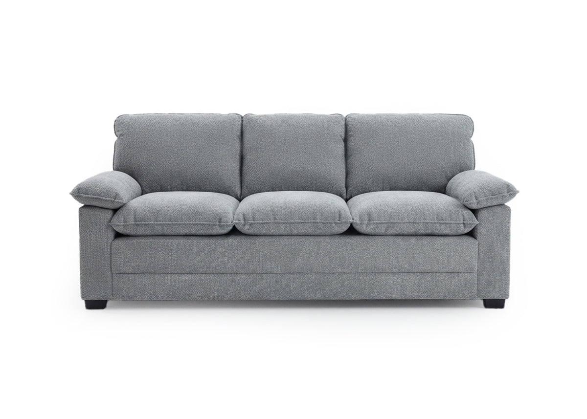 Sofa 3 Plazas Noon 195cm Gris