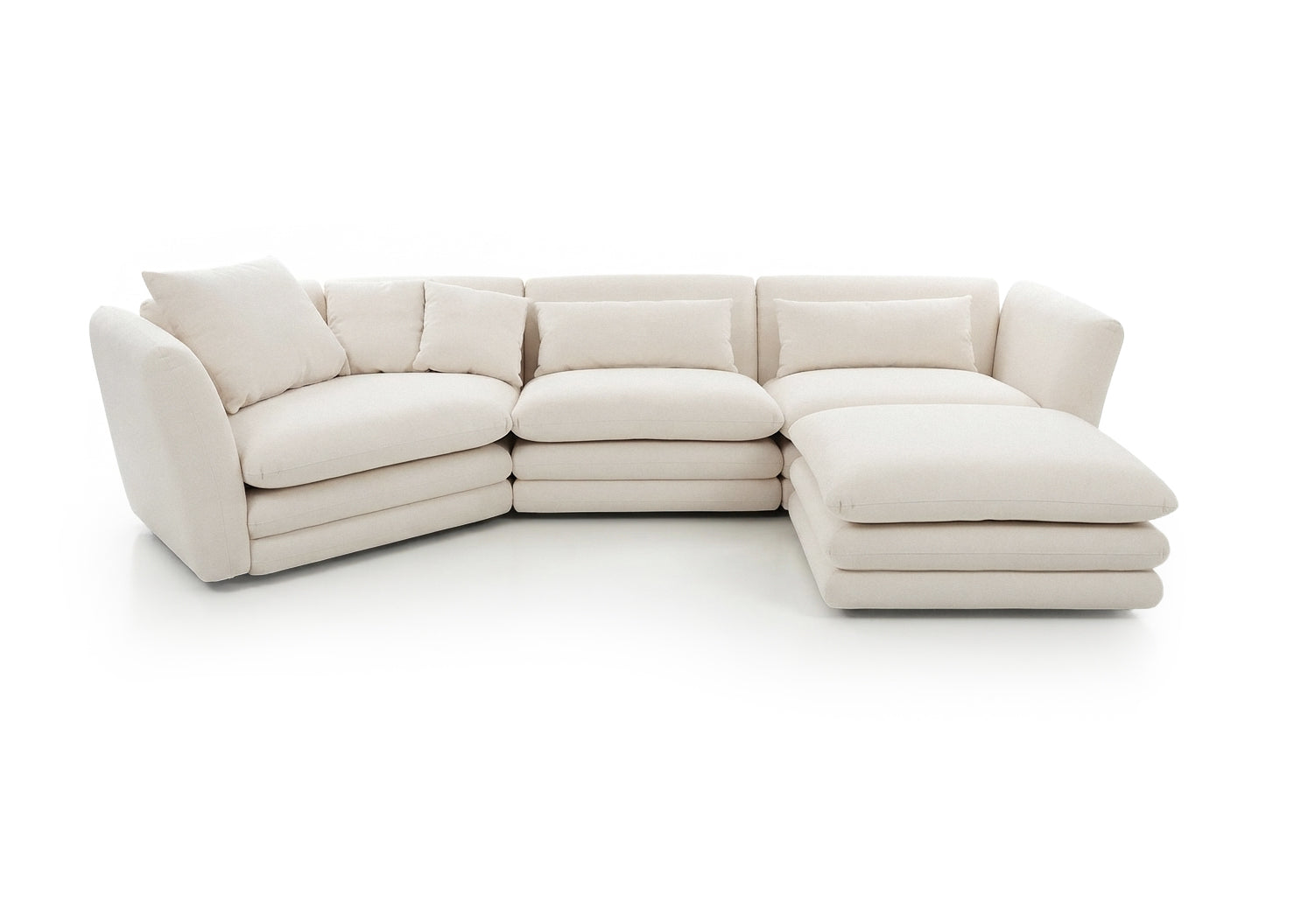 Sofa Modular Chaise Longue Angelina 355cm