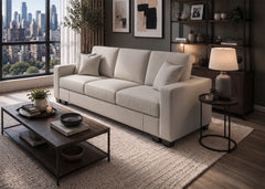 Sofa Cama Keyla con Arcon Beige 210cm