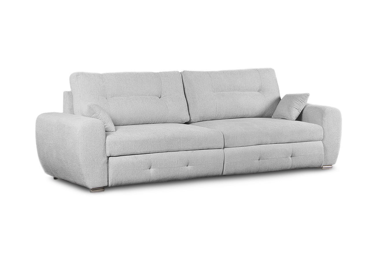 Sofa Chaise Longue con Arcon Lila Gris 270cm