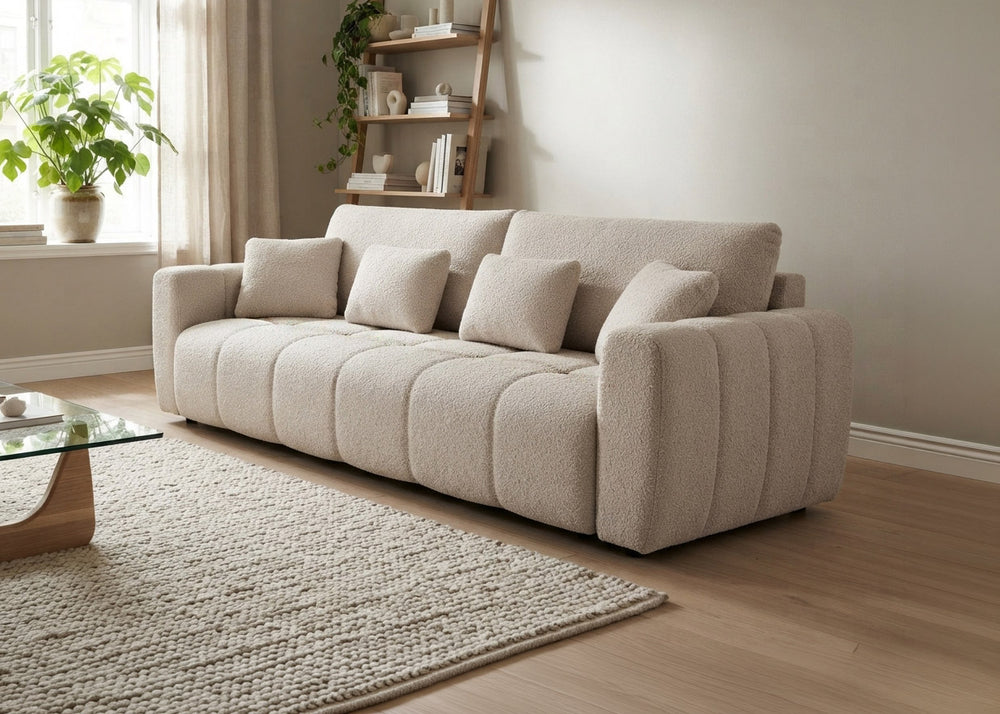 Sofa Cama Belux XF Beige 230cm