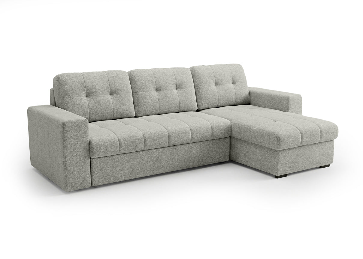 Sofa Cama Chaise Longue Reversible Ana 247cm Gris