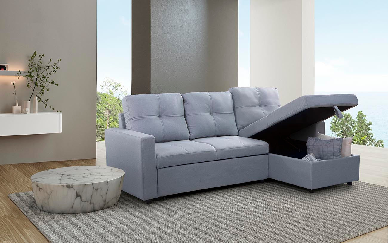 Sofa Cama Chaise Longue Pau 215cm – All Mobel