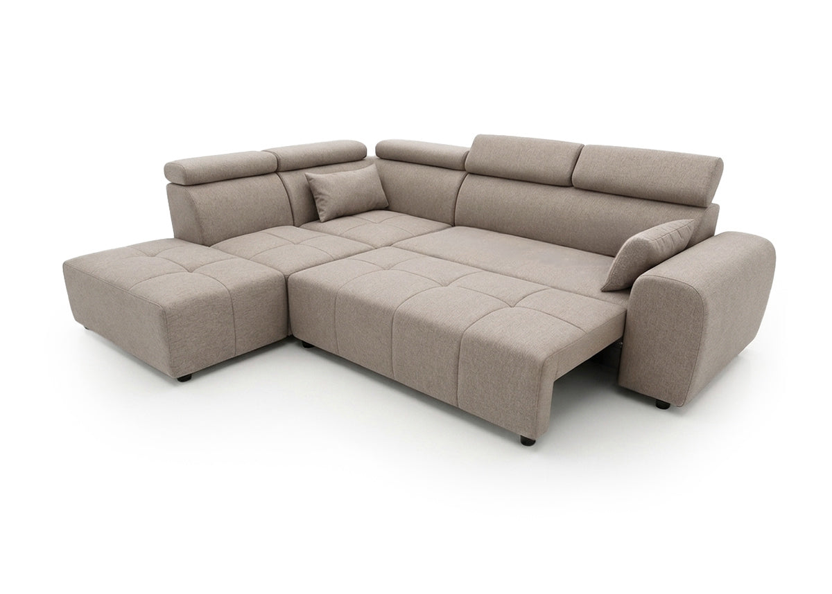 Sofa Cama Rinconera Dolce + Puf 280cm