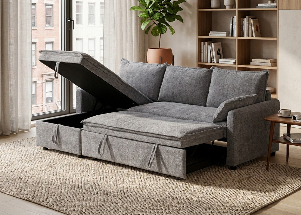 Sofa Cama Chaise Longue Karl 218cm