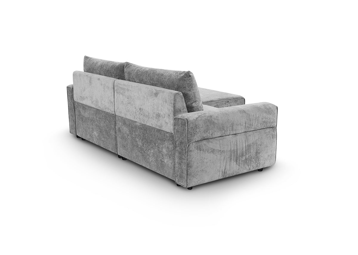 Sofa Cama Chaise Longue Egun 240cm, con Arcon