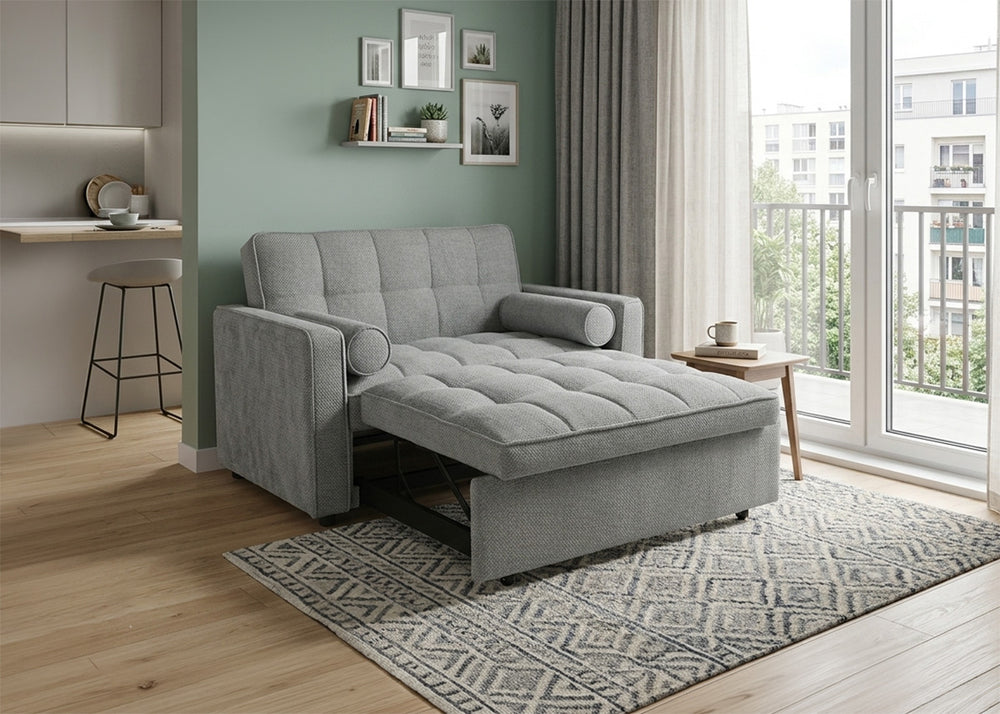 Sofá Cama Joan-xs Cinzento 118cm