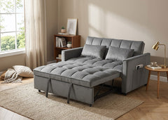 Sofa Cama de Matrimonio Osaka Gris 137cm