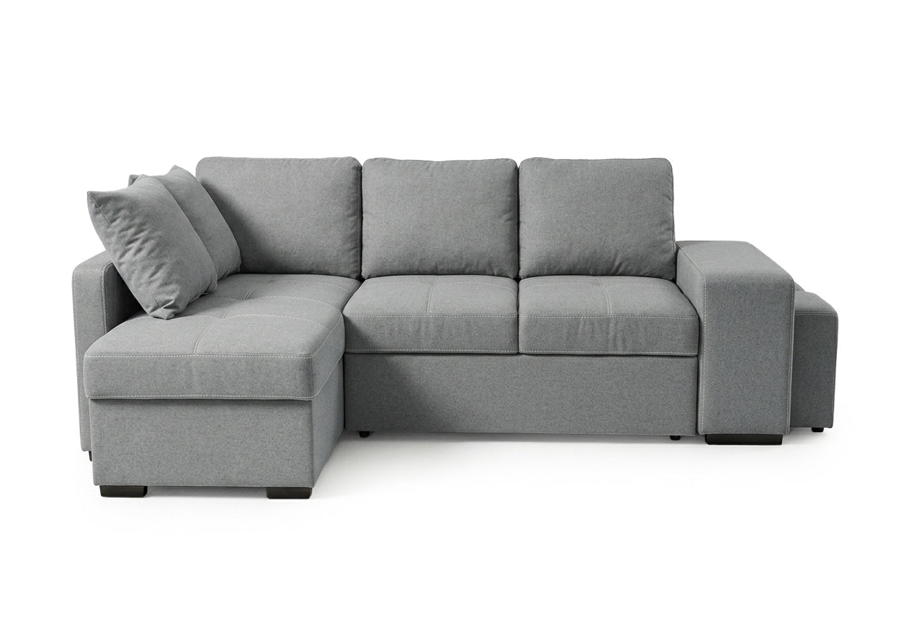 Sofa Cama Chaise Longue Stacy 250cm Gris