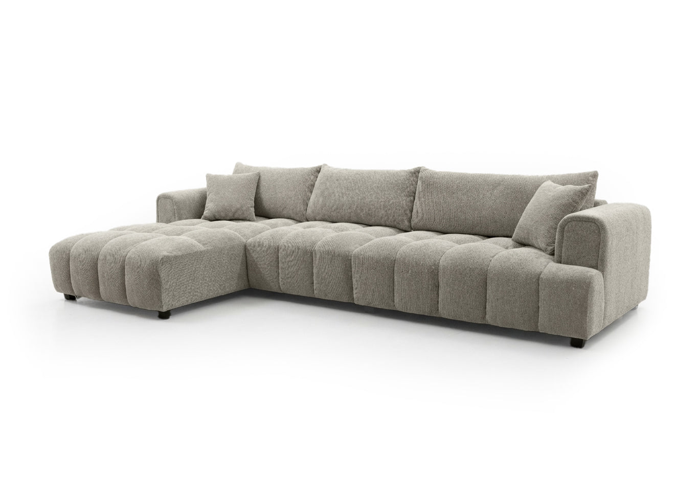 Sofa Chaise Longue Executive Choco 335cm