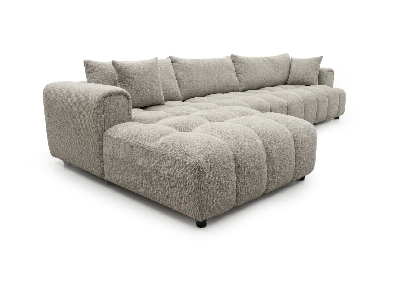 Sofa Chaise Longue Executive Choco 335cm