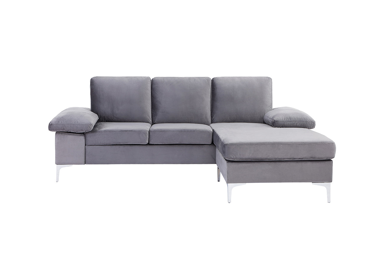 Sofa Chaise Longue Reversible Desiree 225cm