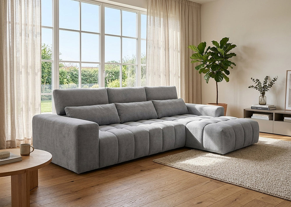 Sofa Chaise Longue Executive G-Bronze 310cm