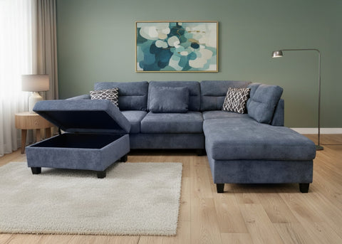 Sofa Chaise Longue Dama + Ottoman 260cm