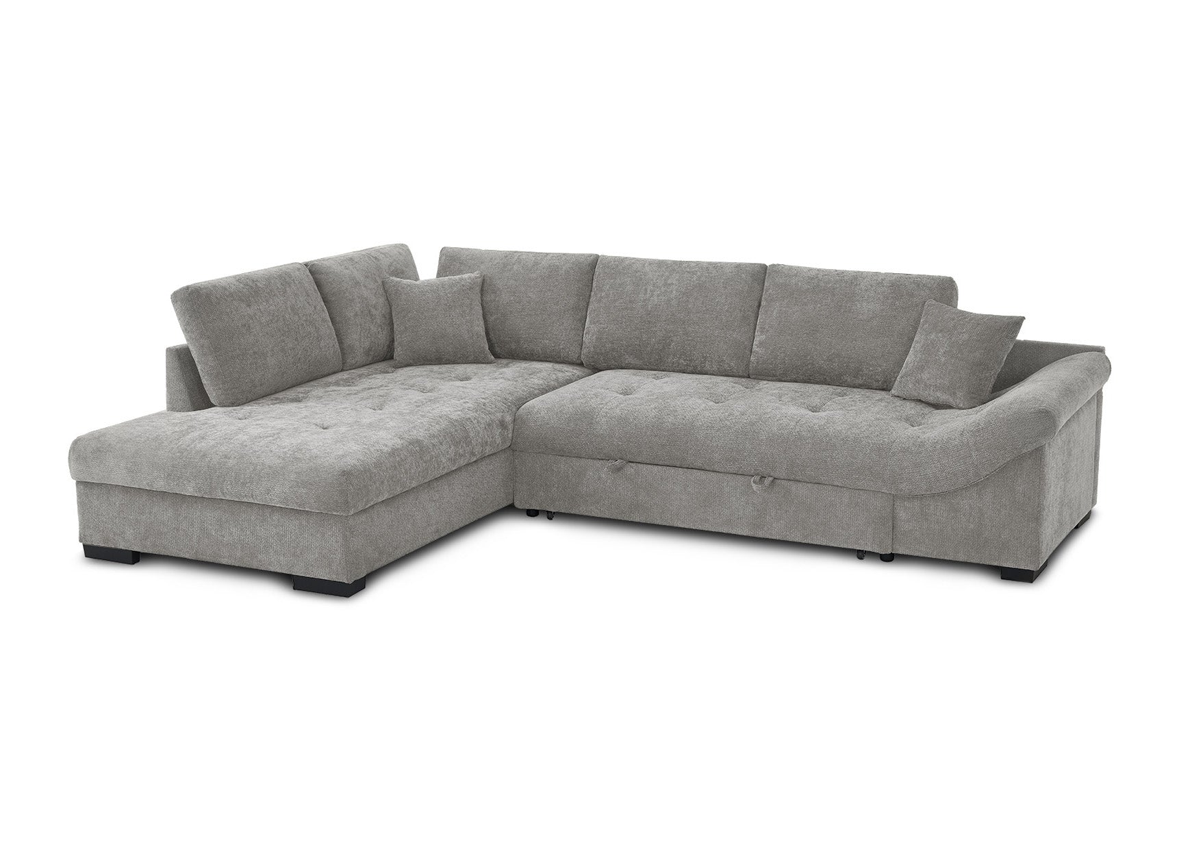 Sofa Cama Chaise Longue Mirabelle 295cm Gris