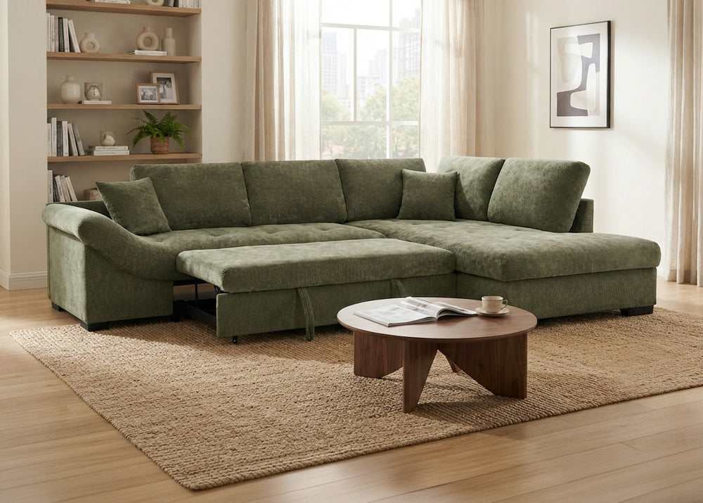 Sofá-Cama Chaise Longue Mirabelle XXXcm