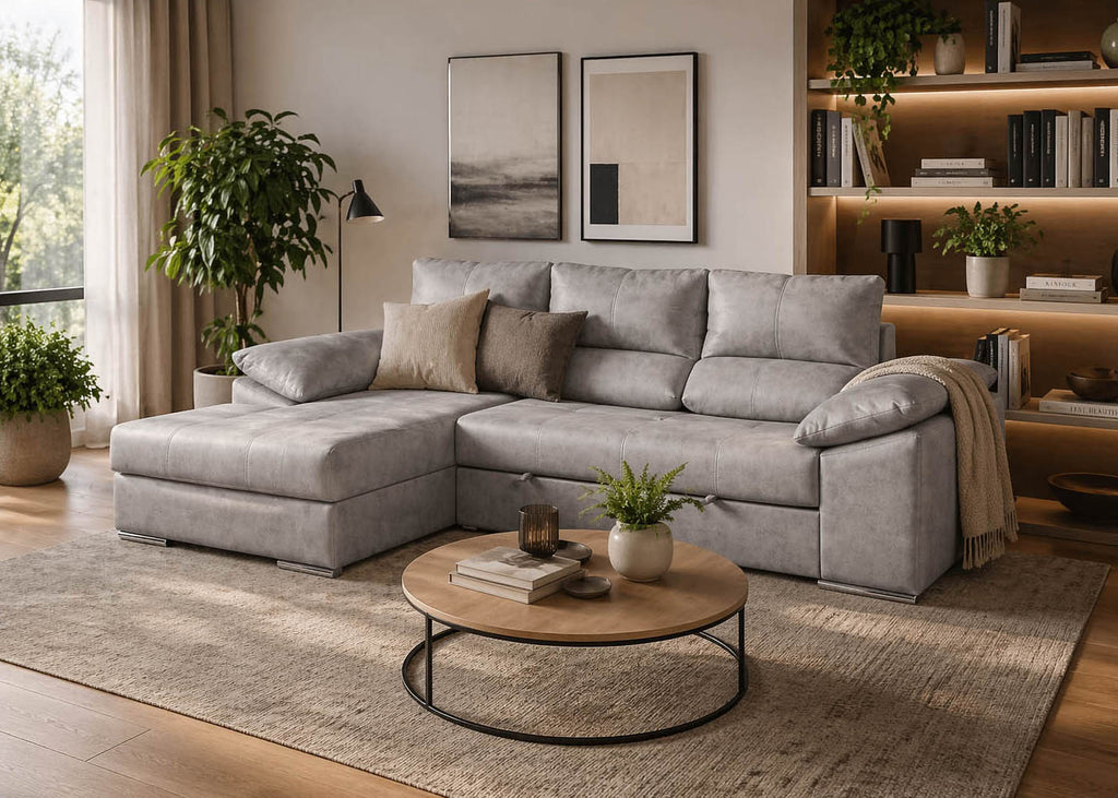 benson chaise longue convertible cama conforama