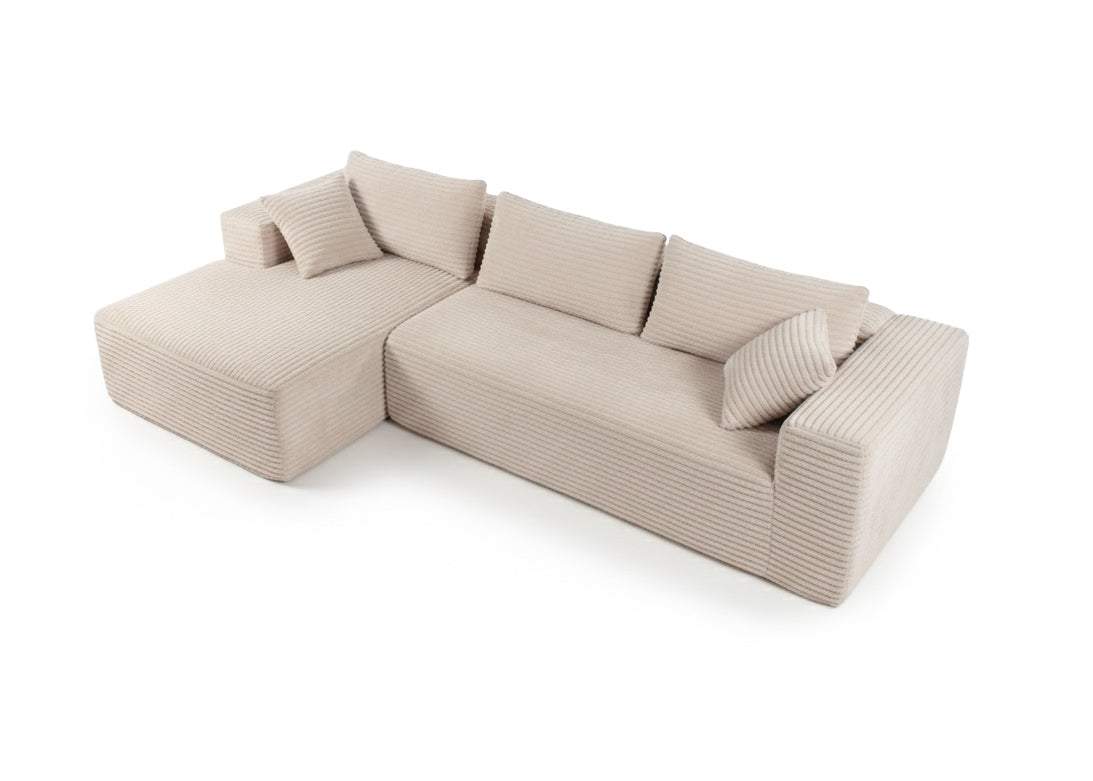 Sofa Chaise Longue Modular Angel 282cm