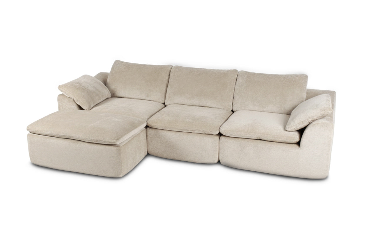 Sofa Chaise Longue Modular Timy 278cm