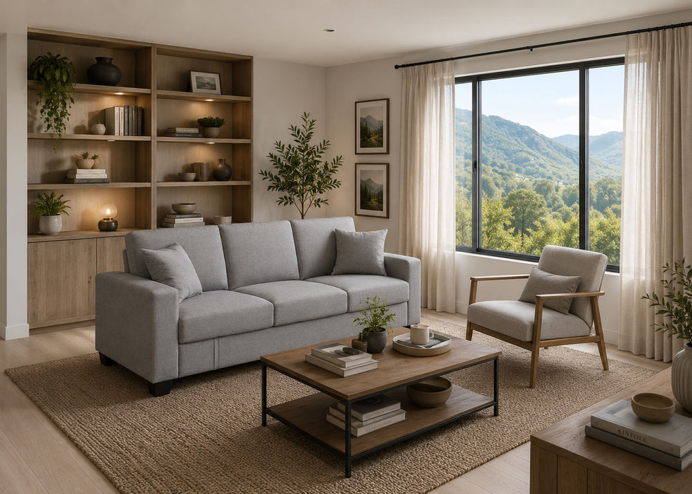 Sofá-Cama Keyla com Arcão, 210cm
