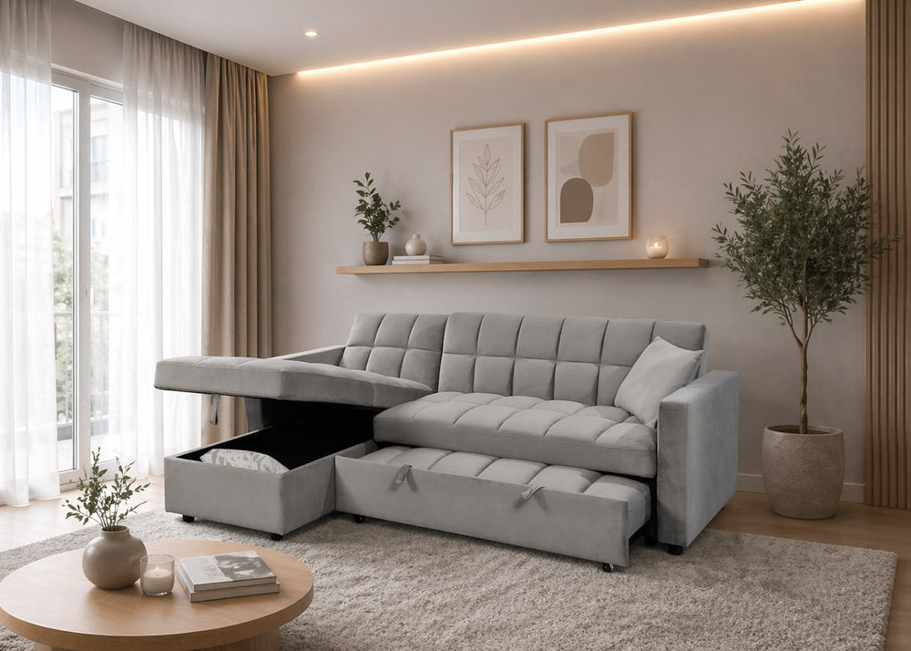 Sofá-Cama Chaise Longue Kris 210cm