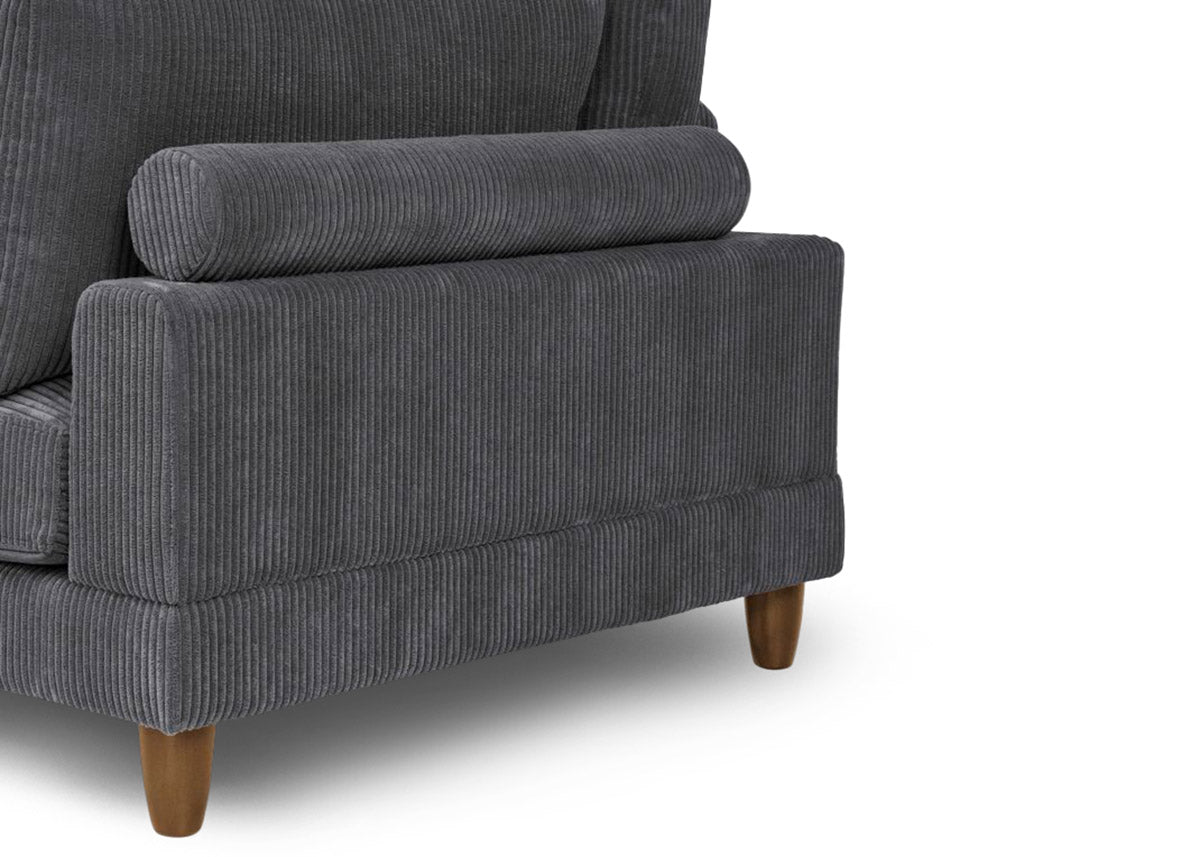 Sofa Rinconera Modular 6 Plazas Gris