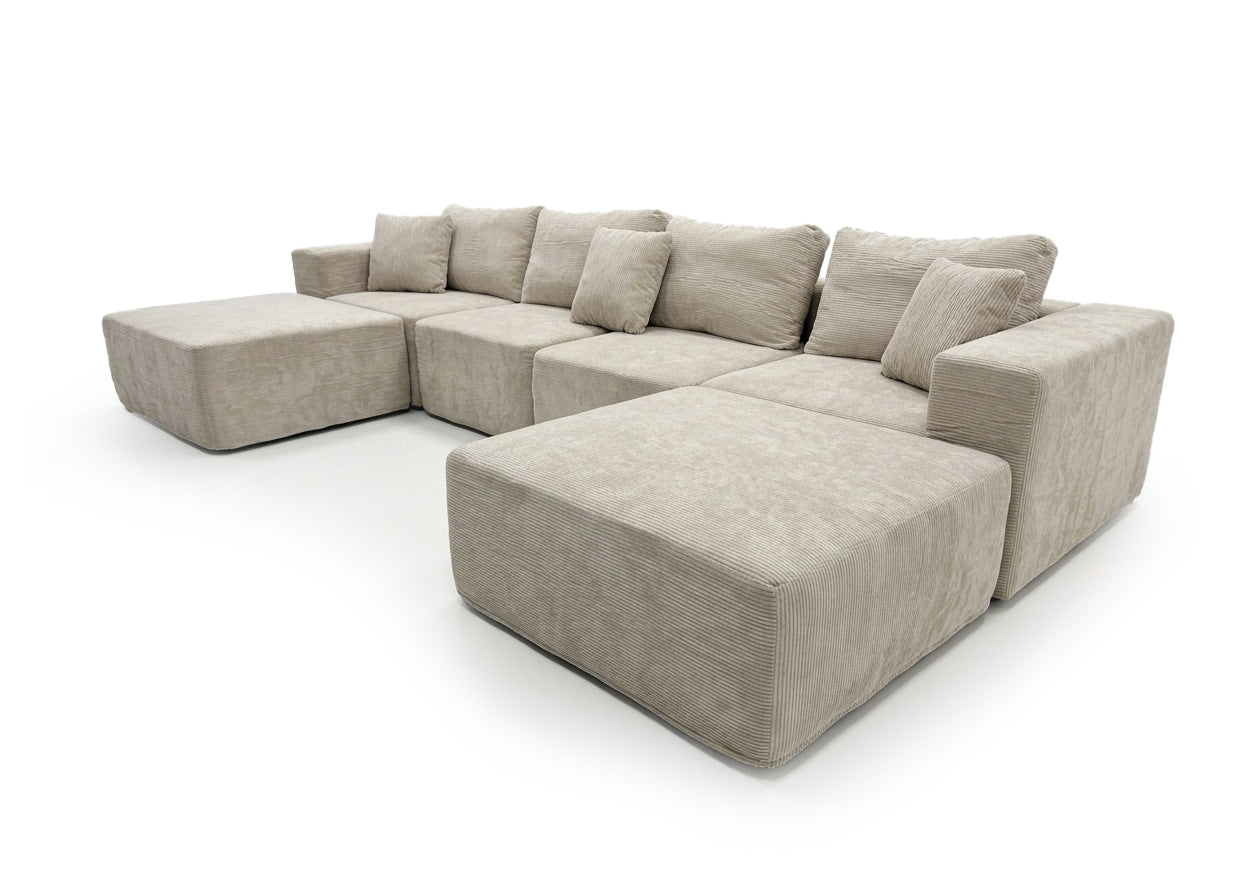 Sofa Chaise Longue Modular Lincon 350cm