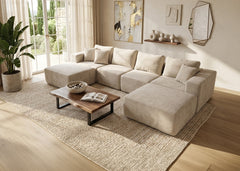 Sofa Chaise Longue Modular Lincon 350cm