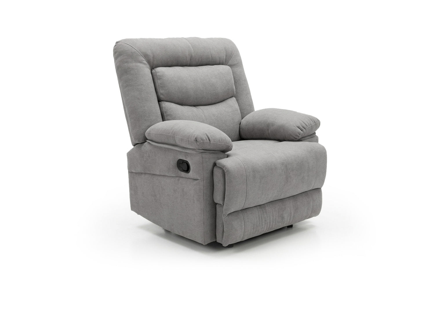 Sillon Reclinable Manual Laurel 1 Plaza Gris
