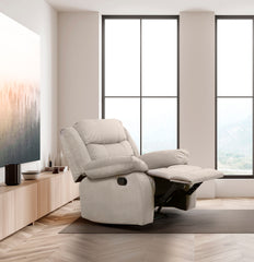 Houston Fauteuil Inclinable Manuel 1 Place Marron