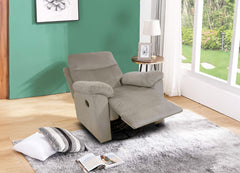 Sillon Reclinable Manual Texas 1 Plaza Marron