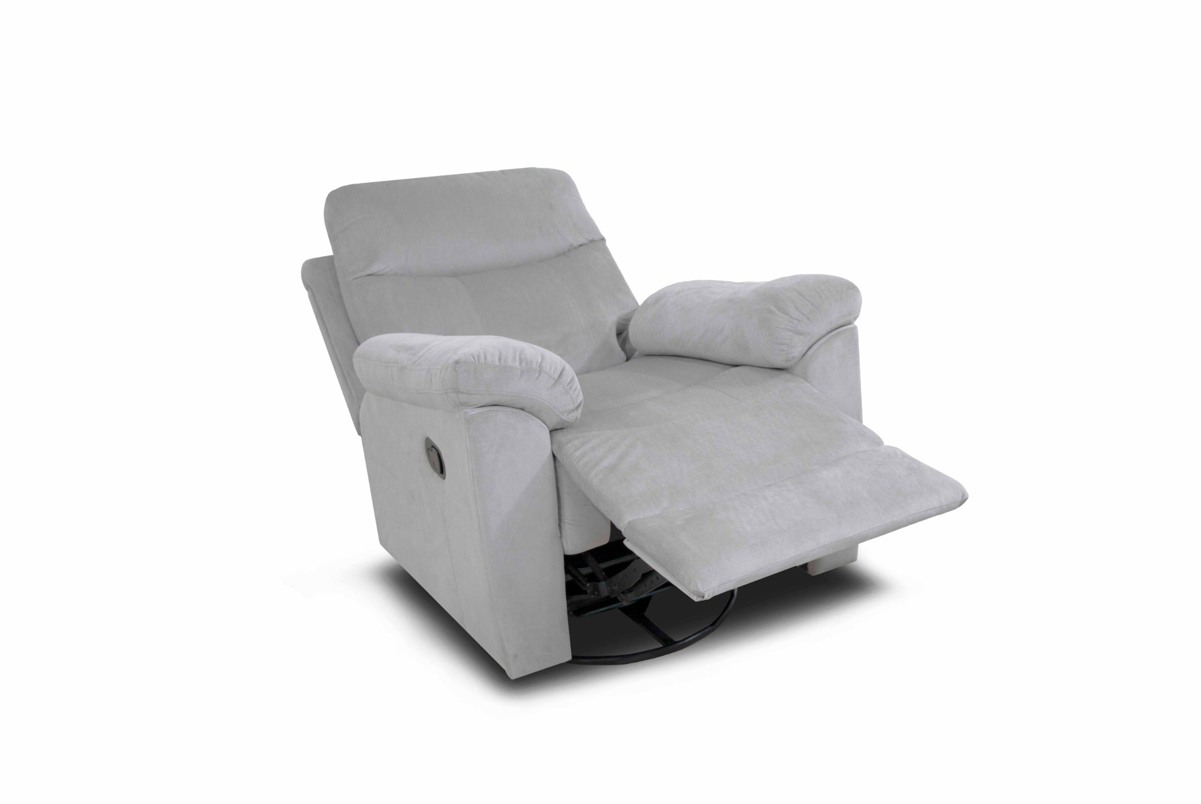 Sillon Reclinable Manual Texas 1 Plaza Gris