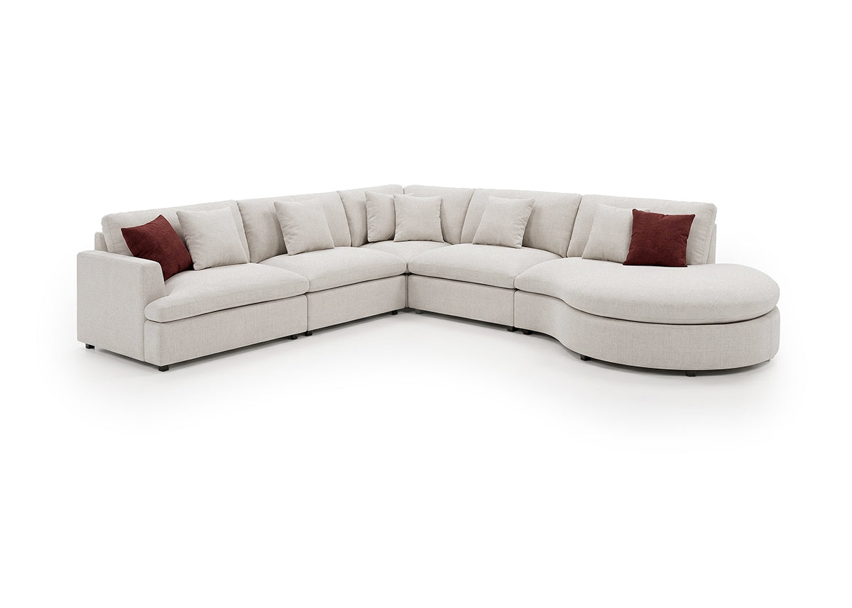 Sofa Rinconera Chaise Longue Round 360cm