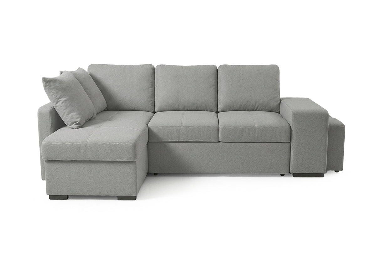 Sofa Cama Chaise Longue Stacy Gris 250cm