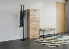 Zapatero Nancy 4 Puertas 150cm