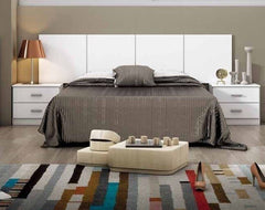 Cabecero de Matrimonio Couple + 2 Mesitas de Noche