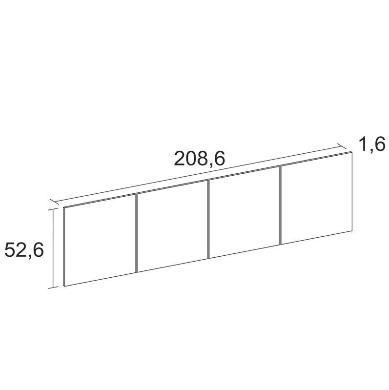 Pack Ahorro: Dormitorio Couple + Canape Abatible + Colchon Basic 135x190cm