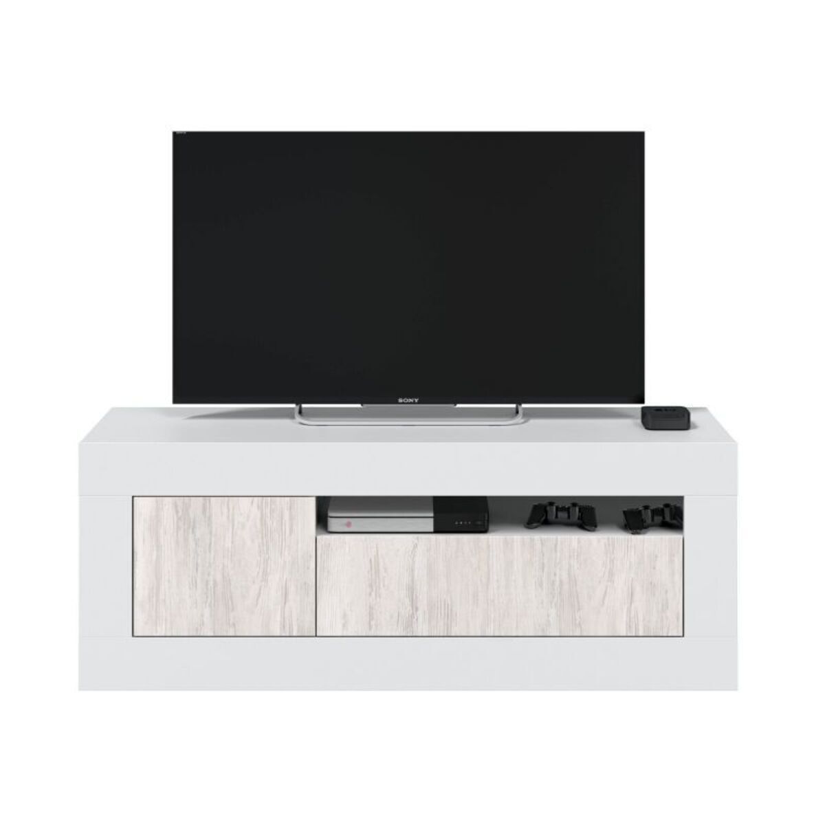 Mueble TV 139x53 cm. Dos Puertas